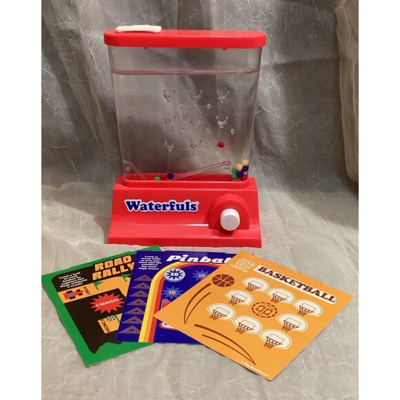 Waterfuls Wonderful Water Luck Skill Game Tic Tac Toe Game With Cards Working - Picture 2 of 16